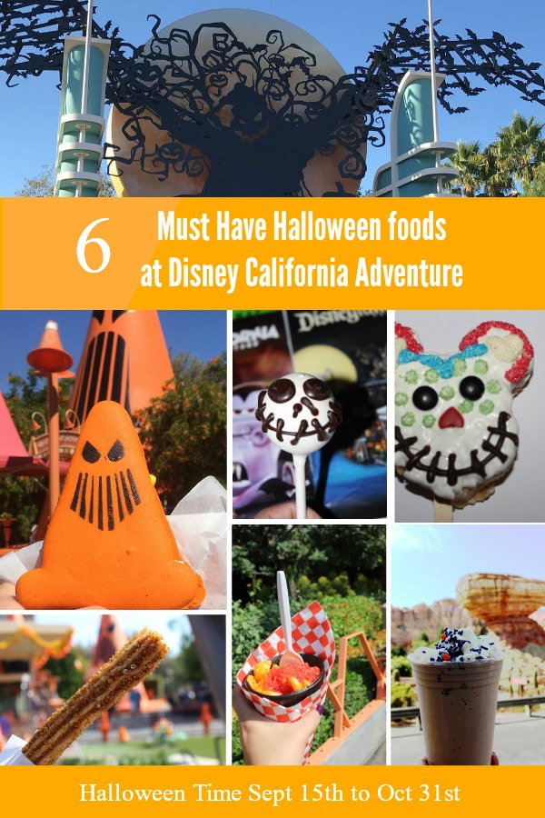 6 Must Have Halloween foods at Disney California Adventure
