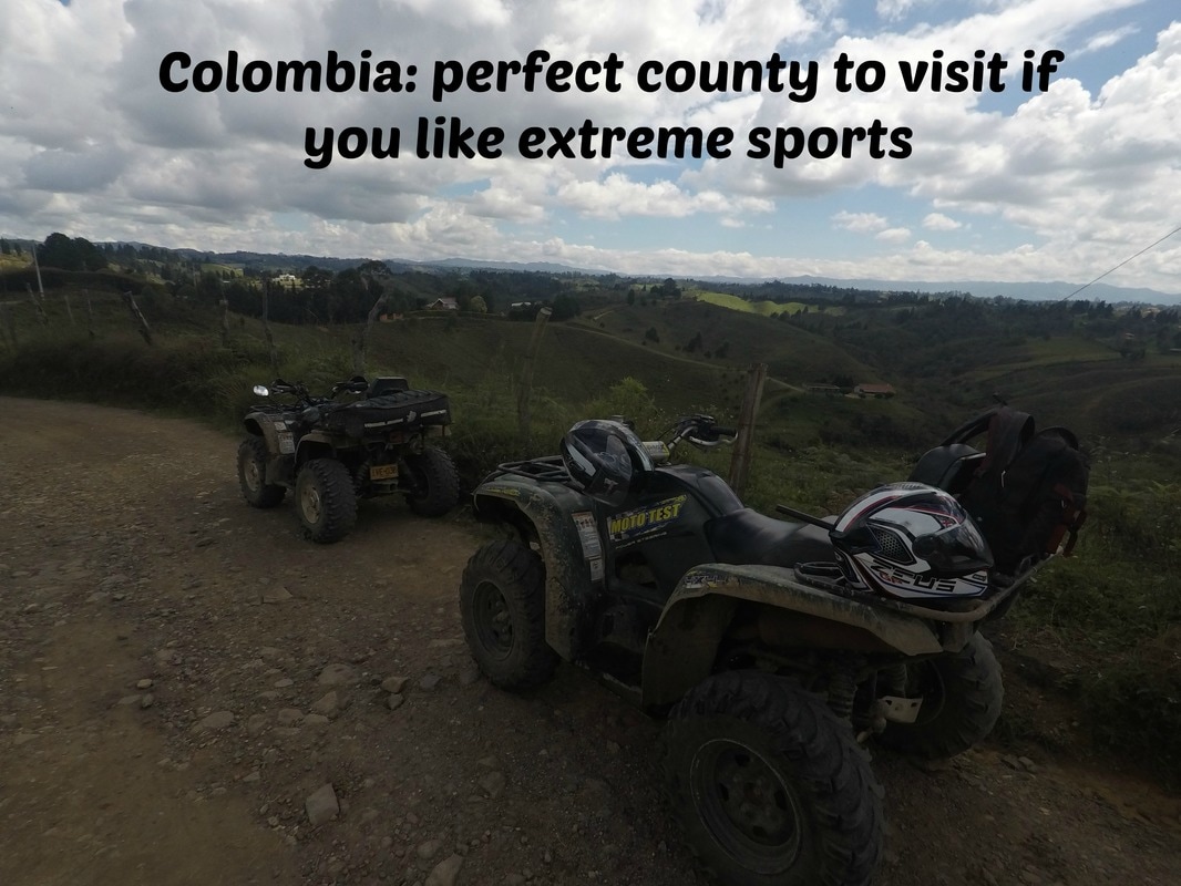 Colombia: perfect county to visit if you like extreme sports