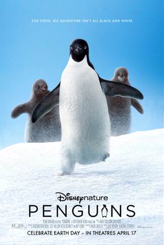 Disneynature's Penguins, coming to theaters Earth Day, April 17th