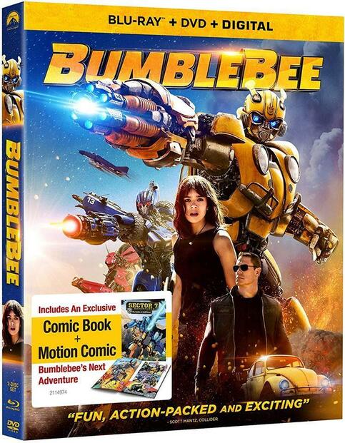 Bumblebee now on Blu-ray, DVD and Digital