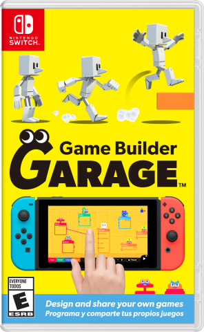 Game Builder Garage for the Nintendo Switch available on June 11