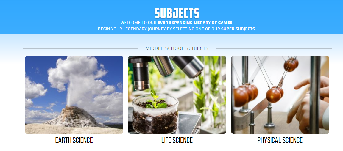Having Fun While Learning Science: Legends Of Learning - My Life is a  Journey Not a Destination: Lifestyle Blog