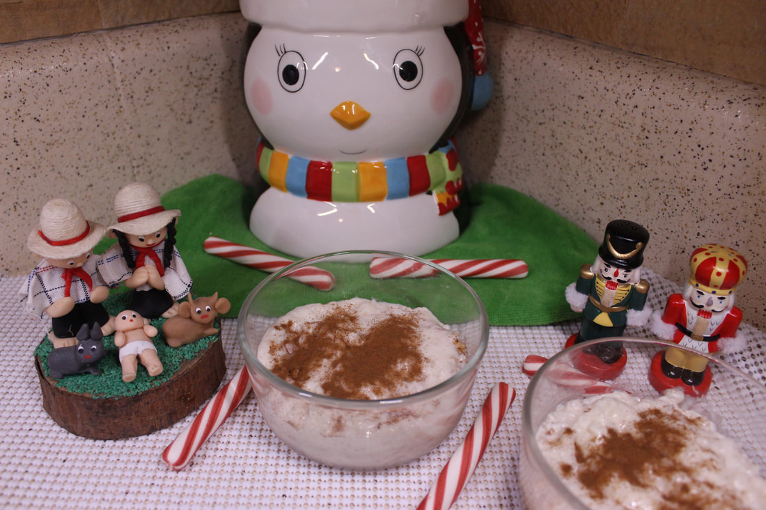 Holiday Traditions and Eggnog Rice Pudding Recipe