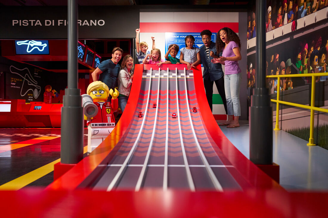 LEGO Ferrari Build and Race opens at Legoland California