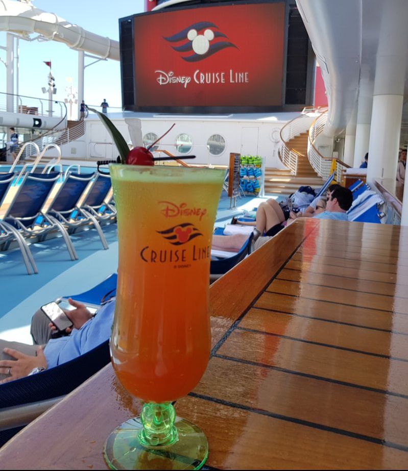 Welcome Cocktails Disney Dream Cruise.