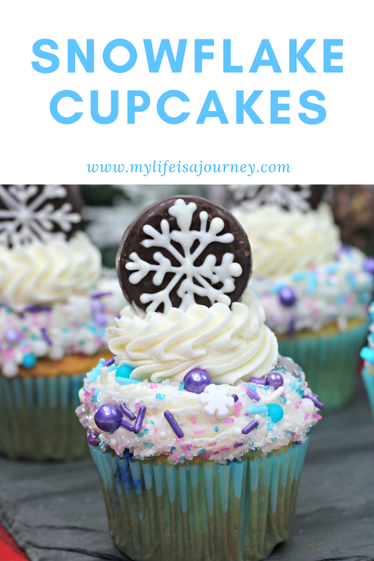 Snowflake Cupcakes