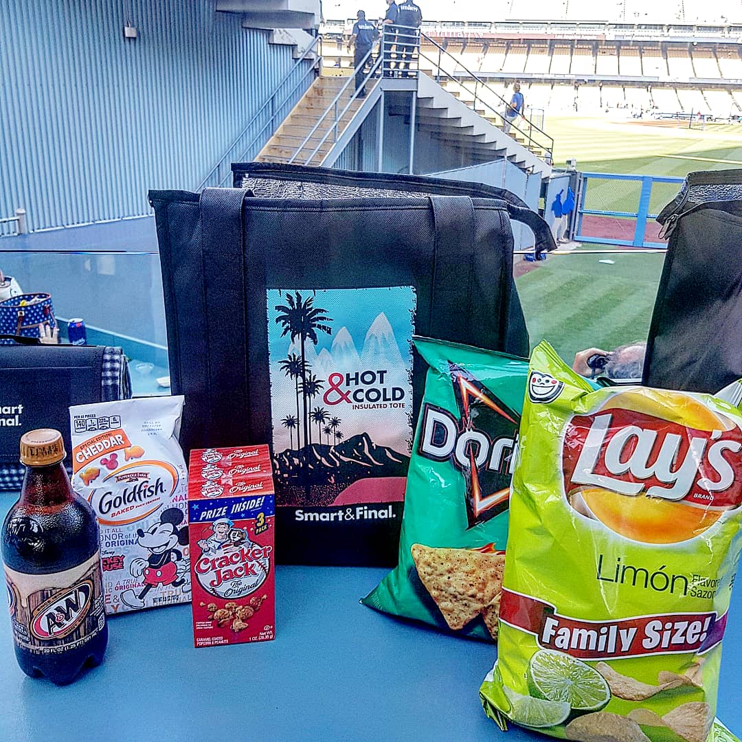 You can bring your own food to the Dodger Stadium