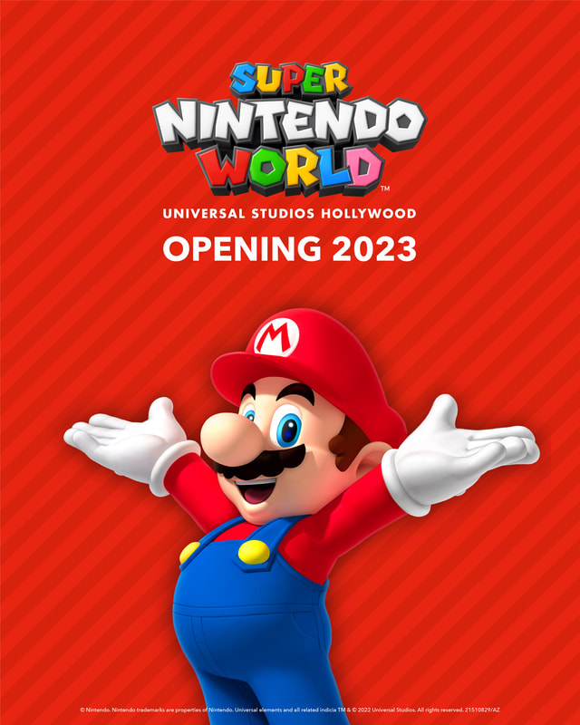 ‘Super Nintendo World’ To Open At Universal Studios Hollywood In 2023