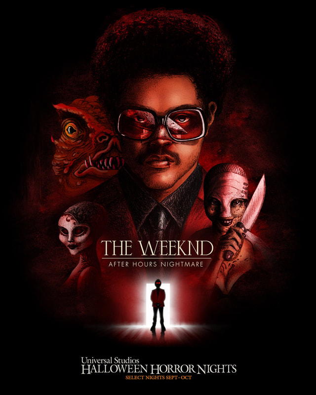 The Weeknd,  Collaborates with Universal Studios’ Halloween Horror Nights to Create All-New Haunted Houses  Inspired by His Record-Breaking “After Hours” Album