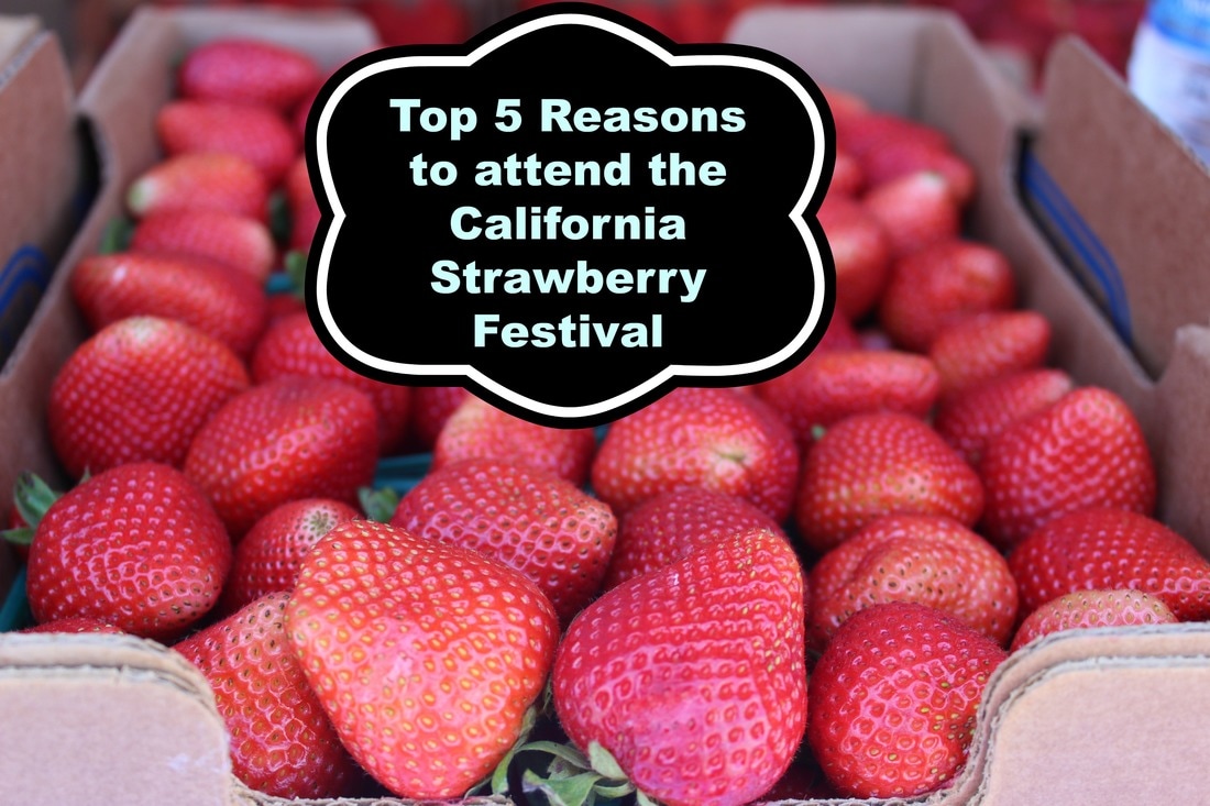 Top 5 Reasons to attend the California Strawberry Festival