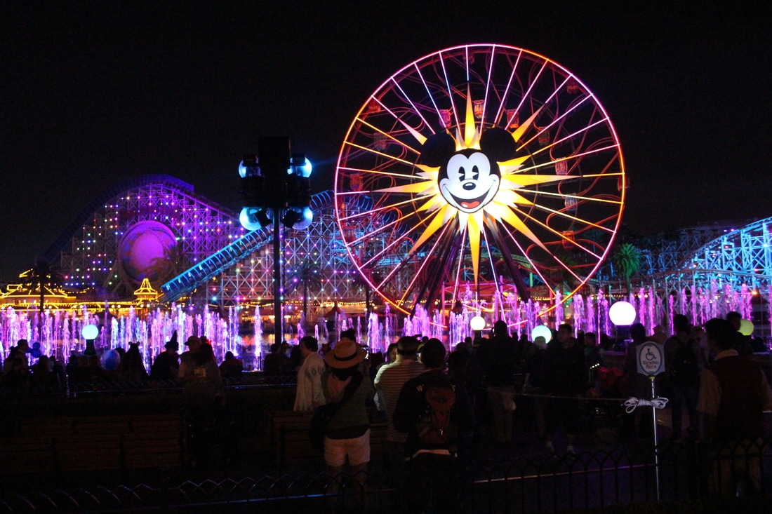 World of Color reserved seating Disneyland package