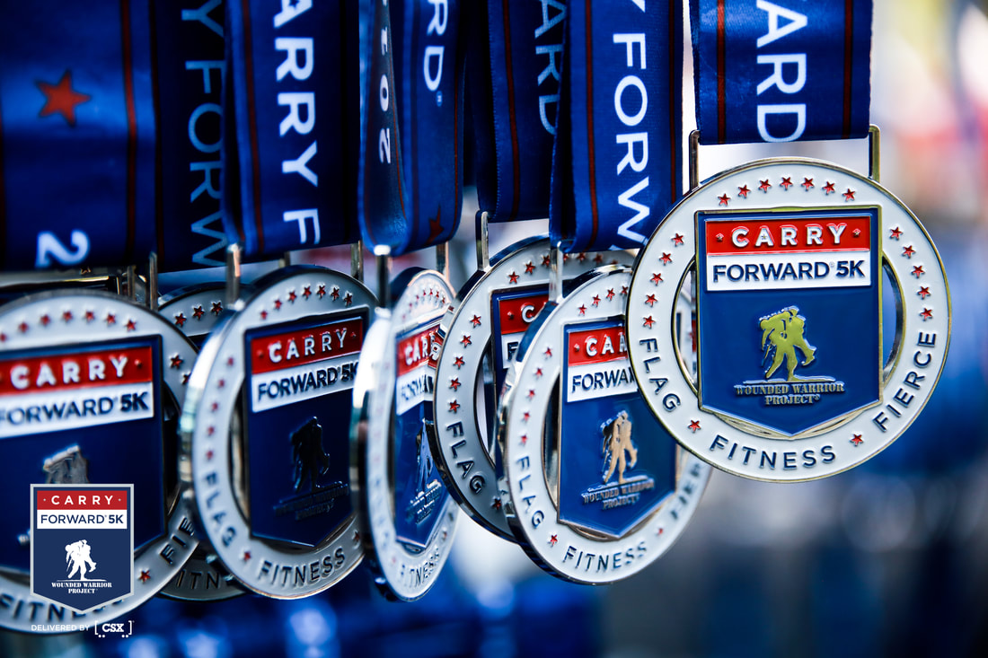 Join me for the Wounded Warrior Project (WWP) Carry Forward 5K, delivered by CSX