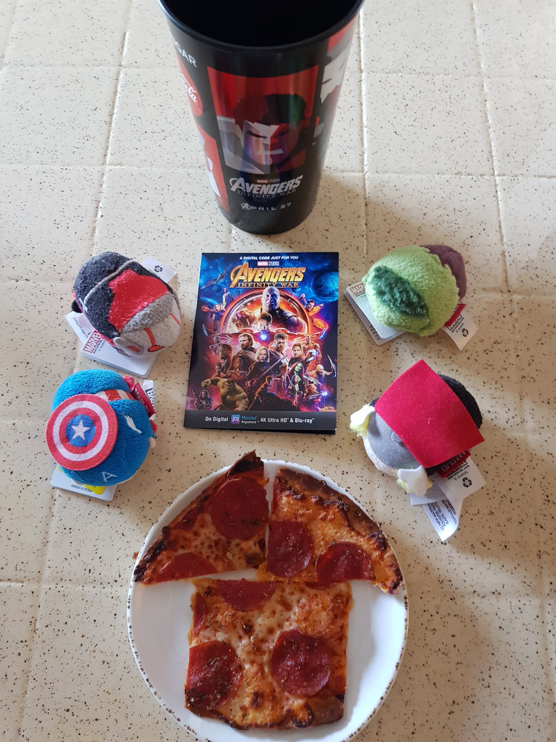 Movie Night Watching Avengers: Infinity War