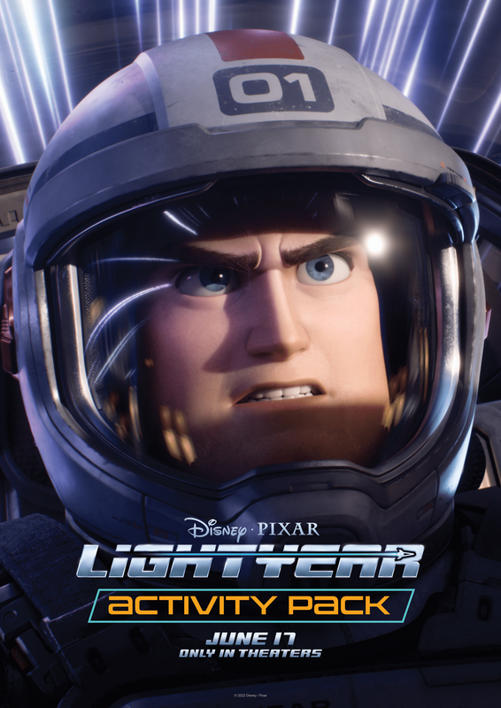 Disney Pixar LIGHTYEAR activity pack (FREE)