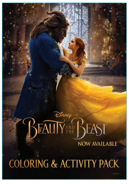 Beauty and the Beast Activity Pack