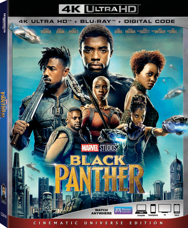 Black Panther Available on DVD - Blu-Ray