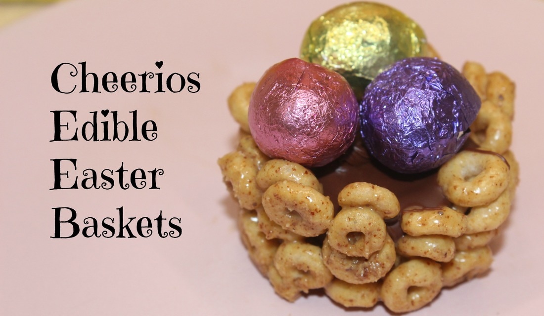 Cheerios Edible Easter Baskets 