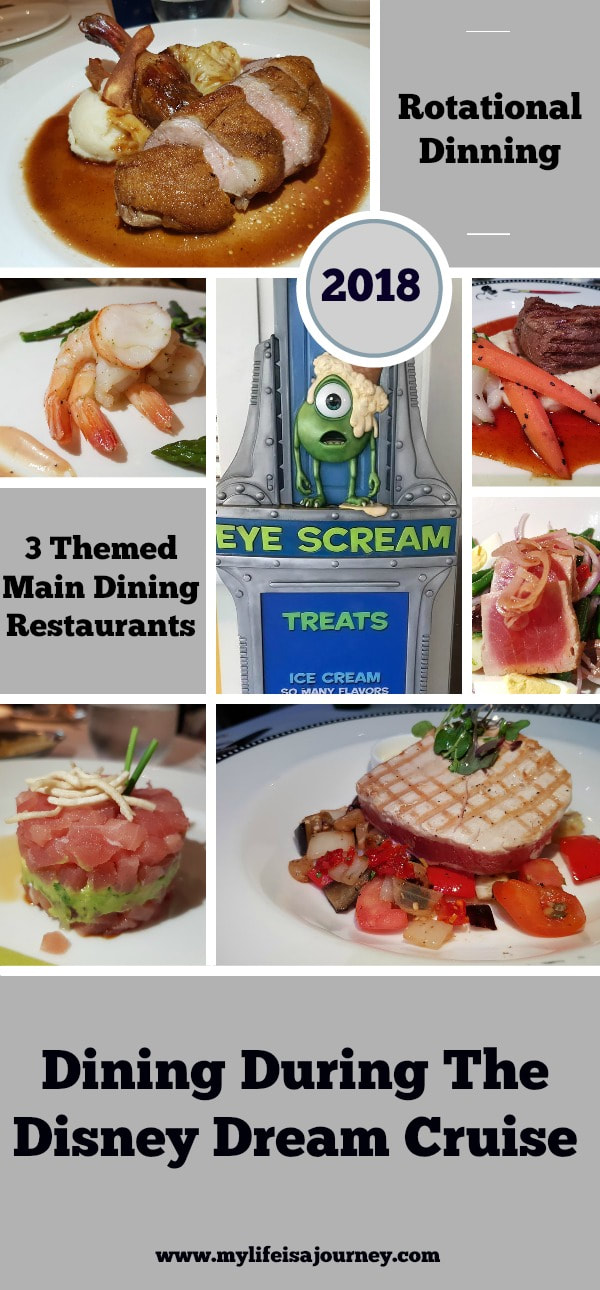 Dining During The Disney Dream Cruise