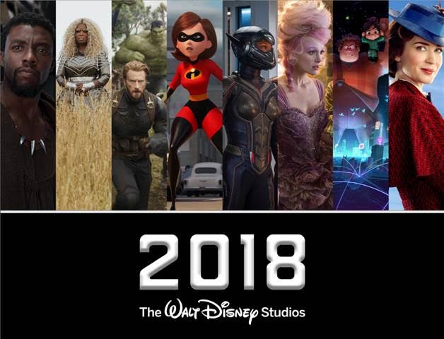 Movie time: 2018 Disney Movie Slate