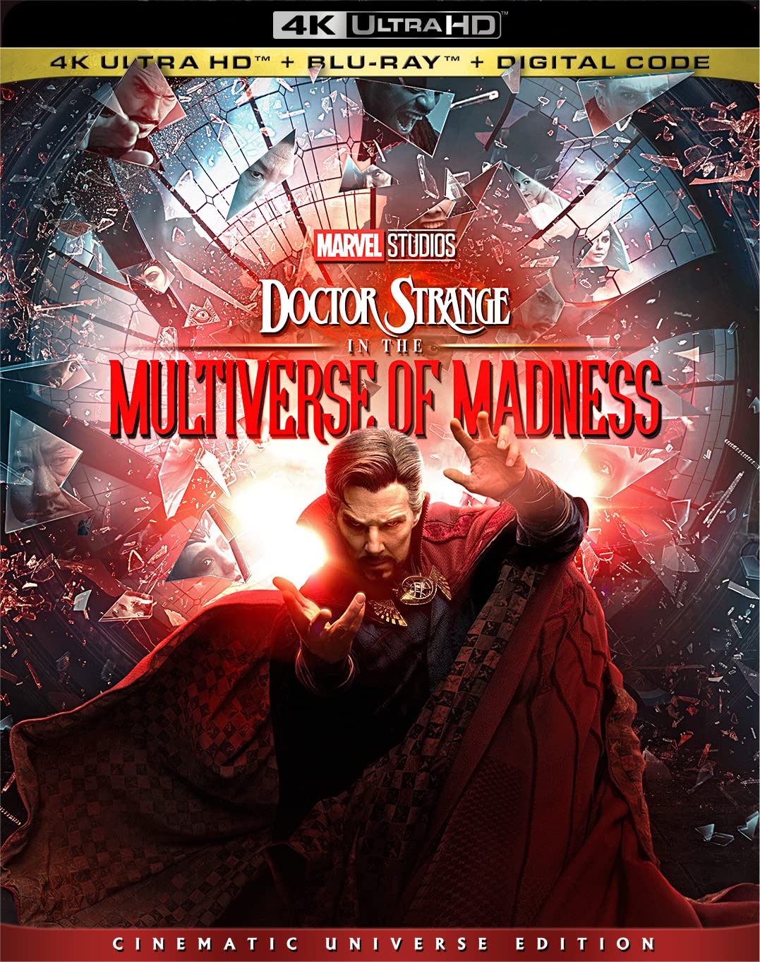 Doctor Strange in the Multiverse of Madness on digital and Blu-Ray