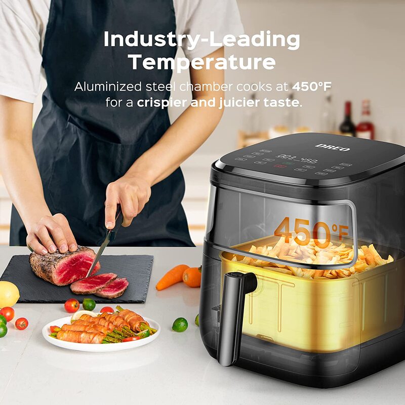 Dreo Air Fryer: when you want to save space, time, and calories