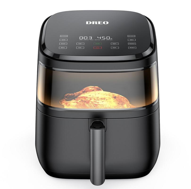 Dreo Air Fryer: when you want to save space, time, and calories
