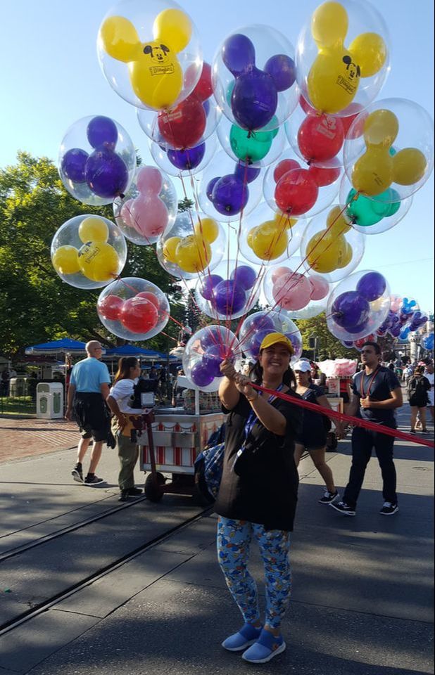 Balloons at Disneyland