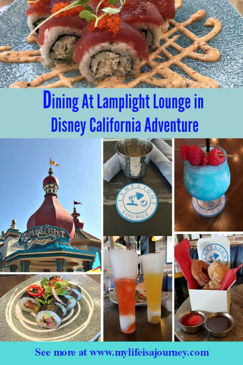 Dining At Lamplight Lounge in Disney California Adventure