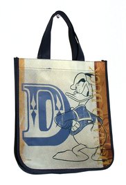 Disney Mickey Mouse Friend Donald Duck Reusable Grocery Bag Tote 