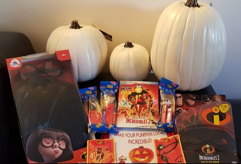 Incredibles 2 Halloween Pumpkins