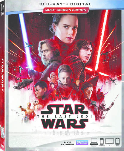 Star Wars The Last Jedi Blu-Ray