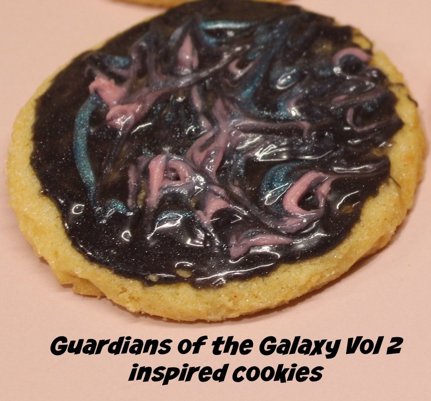 Guardians of the Galaxy Vol 2 inspired cookies