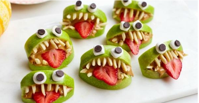 Healthy Halloween Monster Bites