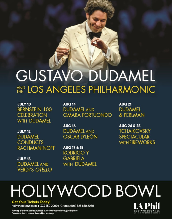Gustavo Dudamel Hollywood Bowl
