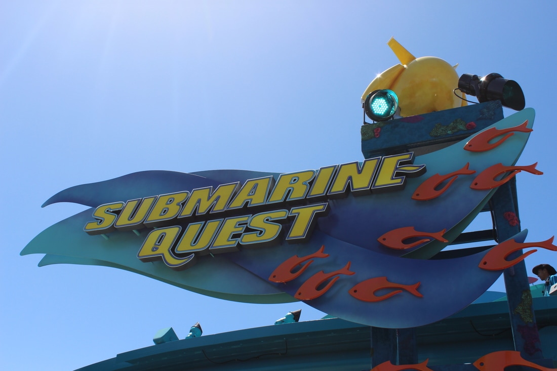 Submarine Quest SeaWorld San Diego