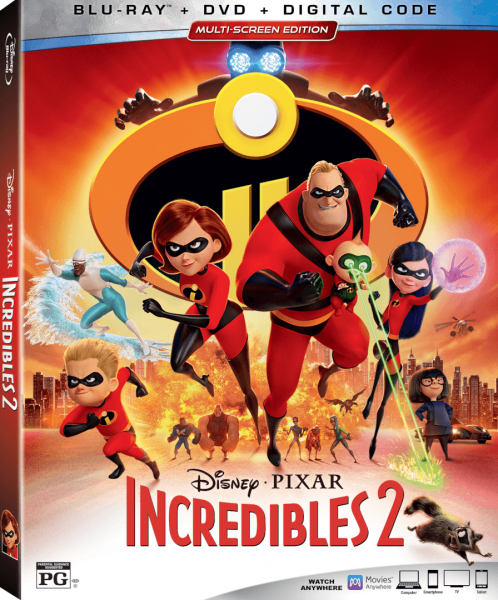 Auntie Edna On The New Incredibles 2 Blu-Ray