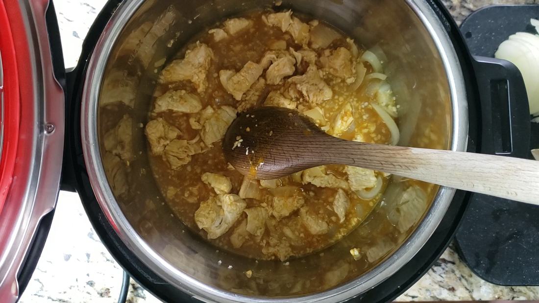Instant Pot Turmeric Turkey Stir Fry