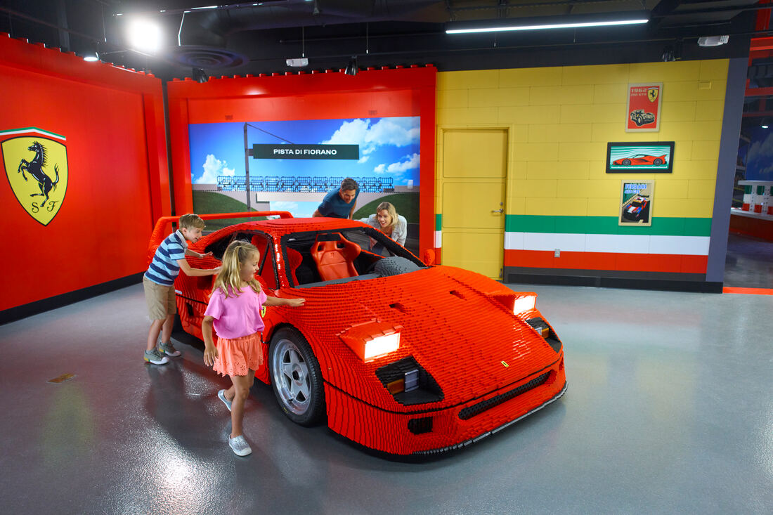 LEGO Ferrari Build and Race opens at Legoland California