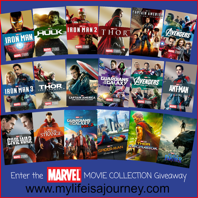 Ultimate Marvel Movie Collection Giveaway