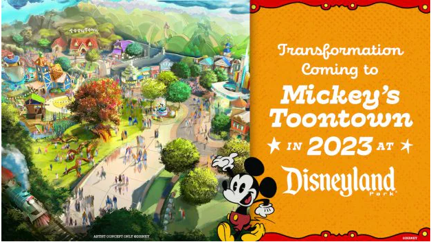 Mickey’s Toontown at Disneyland Park to be transformed