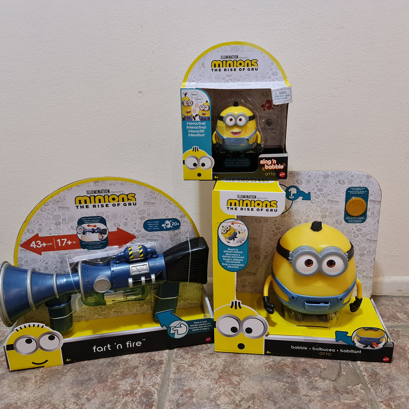 Minions ~ The Rise of Gru Toys