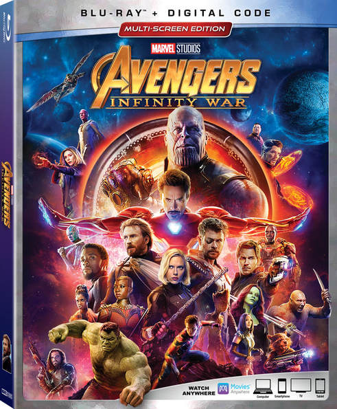 Marvels’ Avengers: Infinity War Arrives Digitally on July 31 and Blu-ray on August 14