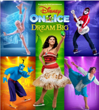 Disney On Ice presents Dream Big December 8th – January 2nd