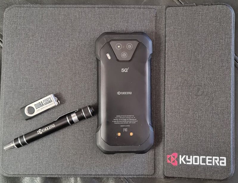 Kyocera ultra-rugged and waterproof DuraForce Ultra 5G with Sapphire Shield smartphone