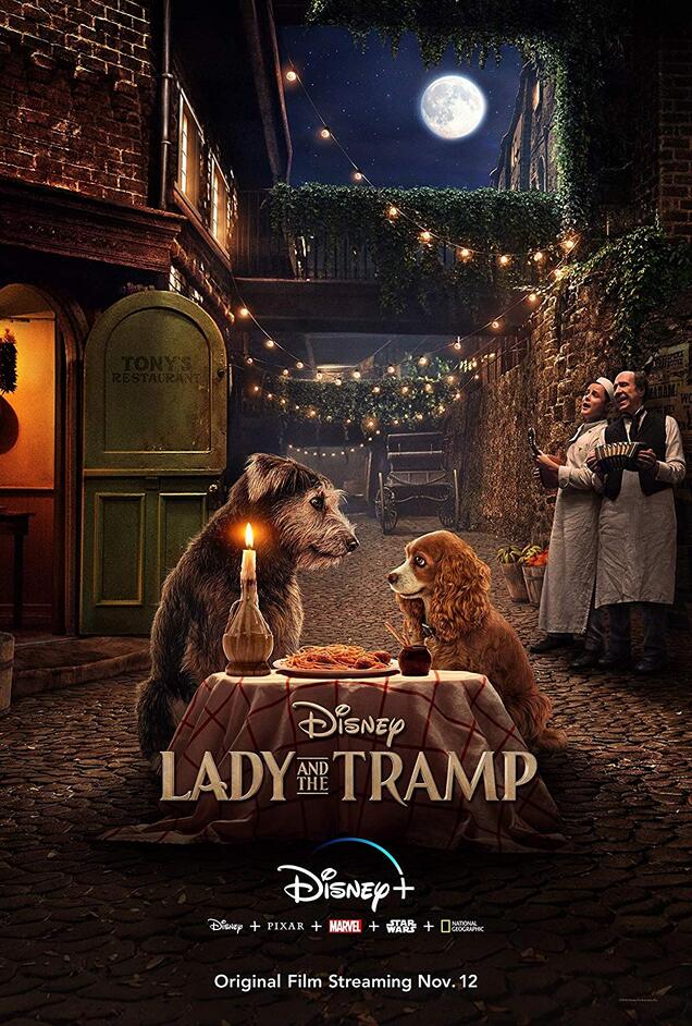 Lady and the Tramp in Disney Plus