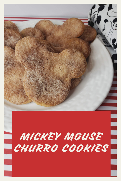 Mickey Mouse Churro Cookies