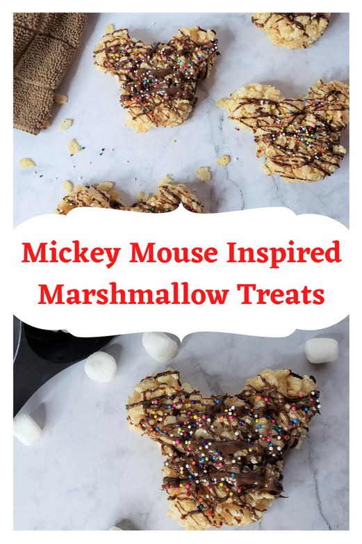 Mickey Mouse Inspired Marshmallow Treats