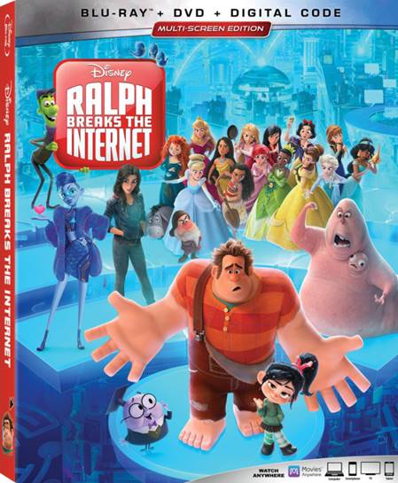 Ralph Breaks the Internet is available on Blu-ray February 26th