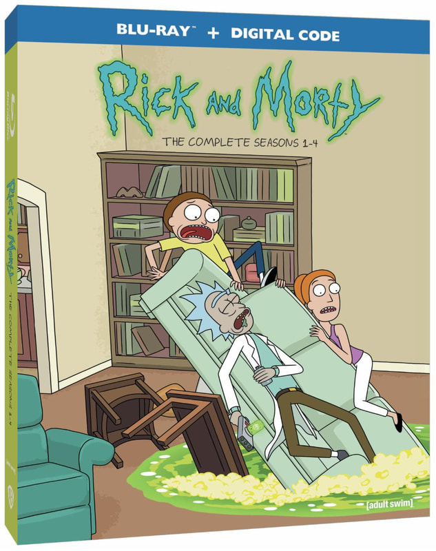 RICK AND MORTY: SEASONS 1-4 on Blu-ray & DVD March 2th