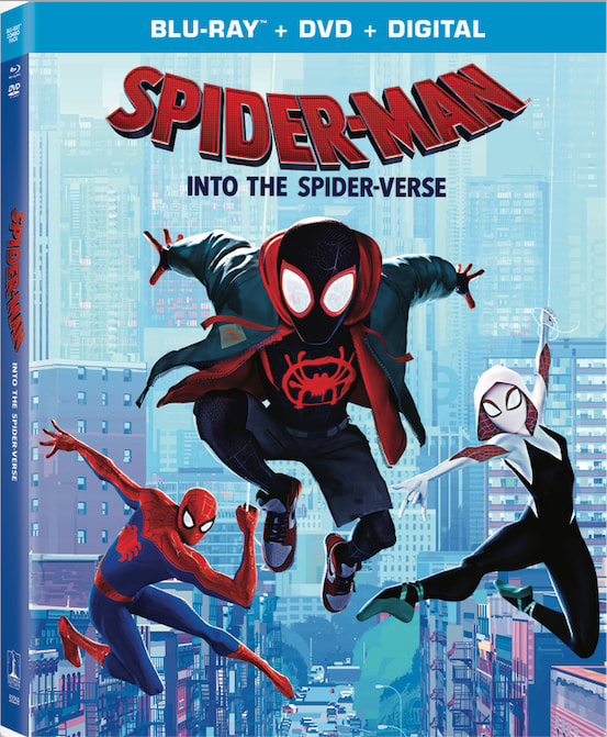 Spider-Man: Into the Spider-Verse Blu-Ray available now